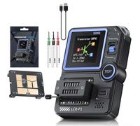 Tester per transistor LCR-P1, tester multifunzione a diodi triodi, misuratore di capacità LCR ESR, strumento di prova con display da 3,6 cm