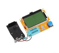 Tester per transistor, LCR-T4 grafico con custodia per batteria, per test di componenti elettronici, riparazione di condensatori, diagnostica resistori