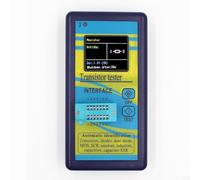 Tester per transistor M328 con display a colori avanzato 128x160 che mostra dati di misurazione, grafici e test automatico dei pin per vari componenti (colore)