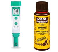 Tester PH Digitale Impermeabile 0-14 Kit Completo + Soluzione KCl 100ml Sera