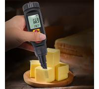 Tester PH Digitale per Alimenti Carne Verdure e Terreno con Letture Temperatura
