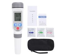 Tester PH portatile a penna con spegnimento automatico e compensazione della temperatura da 0,00 a 14,00 PH misuratore PH con custodia per il trasporto per uso industriale nella (PH-C)