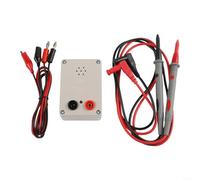 Tester piezo da 9 V con allarme acustico da 100 dB e indicatore LED per una rapida verifica del circuito, facile da usare, batteria integrata da 9 V sostituibile (D)