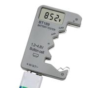 Tester Pile a Bottone,Tester Batteria | Analizzatore Portatile Con Indicatore LED A Risparmio Energetico Per Orologi Apparecchi acustici RC Stampante