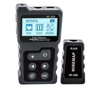 Tester PoE Tester in linea Power Over Ethernet Tester di corrente di tensione Test per POE, Controllo della continuità del cavo di rete,
