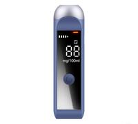 Tester portatile del respiro con le istruzioni vocali, accuratezza 1mg/100ml | Materiale ABS, chip ASIC, risultati rapidi in secondi, test igienico senza contatto, ideale per sociali per occasioni