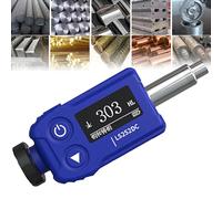 Tester portatile di durezza, dispositivo multifunzionale per prova materiale di durezza del metallo, ideale per la valutazione dell'acciaio della lega di alluminio