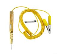 Tester portatile di tensione per auto, 6 V, 24 V, con luce di rilevamento guasti e tubo resistente al calore, per la risoluzione dei problemi elettrici in auto e camion