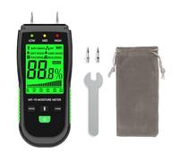 Tester portatile di umidità del legno con schermo LCD per falegnami costruttori interno/esterno test concreto Tester