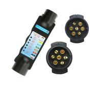 Tester Presa Circuito 7 Pin Luci Traino Rimorchio Auto 12V DC
