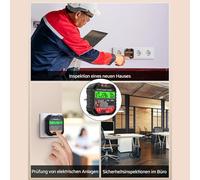 Tester presa con indicatore luce e corrente residua test dispositivo per cablagg