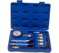 8 pezzi Motore a gasolio Cilindro Pistone Compressione Tester Kit Set