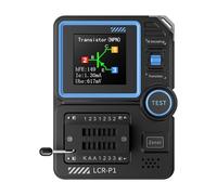 Tester professionale multifunzione a transistor: diodo JFET/leggero con LCD trasparente per tester di componenti di portabilità degli esperti di riparazione