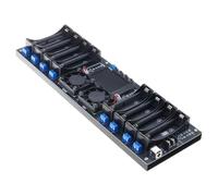 Tester professionale per batterie 18650 a 8 con parametri carica e scarica regolabili, adatto per tester del ciclo carica della batteria per celle litio
