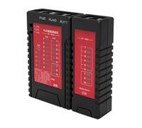 Tester professionale per cavi Internet facile da usare tester per cavi Internet ABS dispositivo di prova RJ11 RJ12 RJ45 CAT5 CAT6 CAT7
