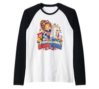 Tester Professionale per spuntini Britannici, Amanti del Cibo Britannico Maglia con Maniche Raglan