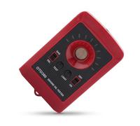 Tester Qualità Olio Motore Auto, Rilevatore ad Alta Precisione per Olio Motores Diesel e Motore Ottani Benzina, Compatto Rosso con Indicatori a 10 LED, Misura Acidità, Umidità e Impurità