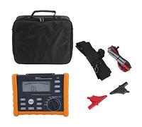 Tester Resistenza Isolamento 1000V PEAKMETER MS5203 Digitale con Calcolo Automatico Indice Polarizzazione e Display Retroilluminato per Elettricisti Professionisti e Verifica Impianti Elettrici Sicuri