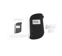 Tester respiro tester ubriaco metro LCD Display portatile Detector ubriaco Sensore a semiconduttore ad alta precisione facile utilizzare display chiaro con sostituzioni degli