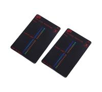 Tester riutilizzabile sensibile alla temperatura per misurare la capacità della bottiglia tutto l'anno 2 pezzi scheda calibro