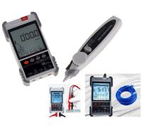 KALEA-INFORMATIQUE Tester di rete e multimetro digitale professionale LCD RJ45 RJ11: mappatura, continuità, lunghezza, POE, tensione, marcatura