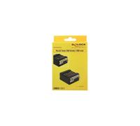 Tester RS-232 - DeLOCK - DB9 femmina a DB9 maschio - Indicatore LED - Plug-and-Play - Compatto