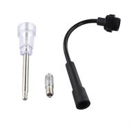 Tester Scintilla Candele Motore Acciaio Diagnostica Tester Scintilla | Acciaio per robusto, plastica , diagnosi rapida, rileva scintilla assente, uso auto moto