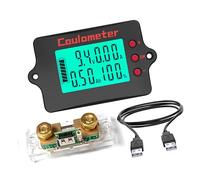 Tester stabile di tensione e corrente 100A con controllo manuale della luce posteriore Facile da leggere Misuratore di potenza a schermo singolo Uso semplice Monitor di tensione interna