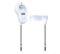 Tester Suolo Digitale con Sonda in Lega Rotabile(1 probe) | Schermo ruotabile a 90 gradi, lettura per facile sotto il per sole, riduce i per riflessi per monitoraggio per preciso