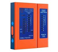Tester Telefonico For Cavi Di Rete RJ45 RJ11 Supporta Test Su Connettore Singolo Cavi Di Messa A Terra UTP STP Modalità Di Scansione Rapida E Lenta Identificazione Accurata