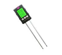 Tester Terreno - Brevetto, Display HD, Compatto, Preciso | Monitor Ambientale senza Batteria per Piante Farm Giardino Strumento di Analisi Professionale di Coltivazione