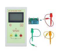 Tester Tester Meter - Accuratezza della resistenza al cinema in metallo, sicurezza della qualità di sicurezza ad alta sicurezza, rilevamento automatico dei pin, misura il fattore