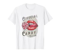 Tester Ufficiale per Caramelle Lecca-Lecca Candy Lovers Sweets Maglietta