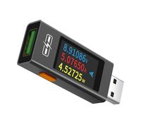 Tester USB 4-30V 6.5A Misuratore di tensione CC Amperometro 0-195W Monitor corrente potenza in tempo reale capacità carica
