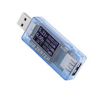 Tester USB 8 in 1 Voltmetro Amperometro Display Digitale, 0-5A, 0-150W