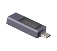 Tester USB C Misuratore di Potenza 4-30V 0-12A Multimetro Digitale Tensione Corrente Tester
