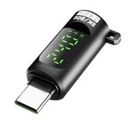 Tester USB C - Monitor di tensione digitale da 40 Gbps, adattatore connettore ad alta velocità | Strumento diagnostico di trasferimento dati completo di erogazione di energia da 240 W