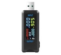 Tester USB di tipo C, voltmetro digitale CC, misuratore di tensione e corrente, rilevatore di amperometro, indicatore di carica della banca Protezione multipla(USB)