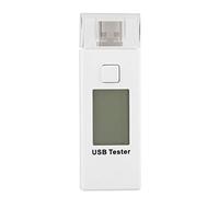Tester USB Monitor digitale di tensione LCD Misuratore di capacità corrente con retroilluminazione Memoria intelligente portatile per scena di ricarica Power Bank