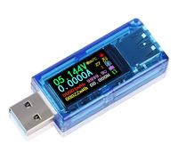 Tester USB versatile con garanzia dati, tester di tensione per analisi complete, custodia in plastica di alta qualità per una maggiore durata,