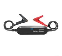 Tester wireless per batterie da 6 V-12 V-24 V, per auto, camion, moto, strumento diagnostico con analisi CCA, uso in officina e garage (nero)