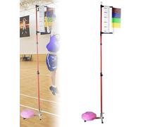 Testeur De Saut Vertical 3,9-11,5 Pieds Testeur De Saut Vertical avec Base Stable, Entraîneur De Basket-Ball, Volley-Ball, Challenger