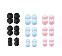 Testi Auricolari in Silicone da 18 Coppa Auricolari Sostituzione Piccoli Grandi per Vari Cuffie Blocco Soudio del Rumore