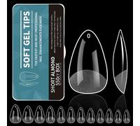 Testi Chiodi In Gel Mandorle 550pcs A Full Clep Con Pentole Piene Pre -incise.