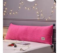 Testiera Antiscivolo per Comodino per Divano Letto con Lacci di Fissaggio Tatami Supporto per Schienale Cuscino da Lettura, Rose Red, 100x45cm