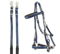 TESTIERA-CAPEZZA DASLÖ Da endurance in robusto e morbido PVC ROSSO COB