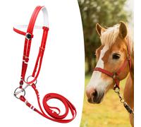 Testiera Cavallo con Redini Set Cavezza con Corda Testiera Equitazione