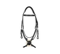 Testiera con capezzina messicana e montone sintetico Equestro