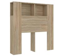 Testiera con Scomparti Rovere Sonoma 100x18,5x104,5 cm