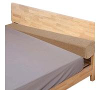 Testiera E Materasso Riempimento Gap Filler, Estensione Per Materasso Singolo/Matrimoniale, Spugna Ad Alta Densità, Riempitivo Per Spazio Letto/Testiera/Parete, Lavabile(Light brown,150x10x20cm)